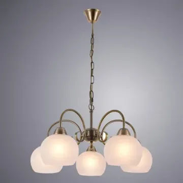 Подвесная люстра 5*E27 A9317LM-5AB бронза Margo Arte Lamp