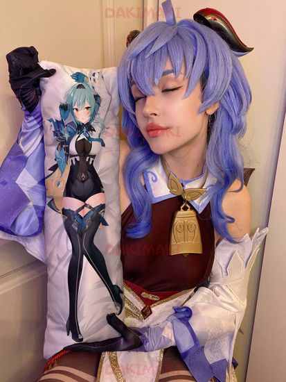 Мини дакимакура Эола Лоуренс из Геншин Импакт | Genshin Impact арт. M0930, 60х20 см