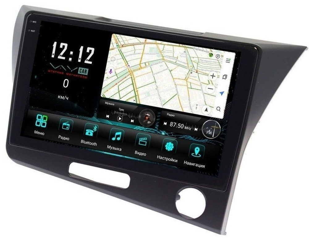 Магнитола для Honda CR-Z 2010+ - Vaycar VA20-1093-2K на Android 13, 8-ядер, 2K QLED, ТОП процессор, CarPlay,4G SIM-слот