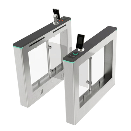 ZKTeco SBTL700FACE, биометрический распашной турникет с распознаванием лиц