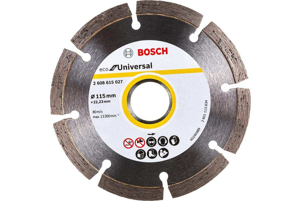 Диск алмазный ECO Universal (115х22.2 мм) Bosch 2608615027