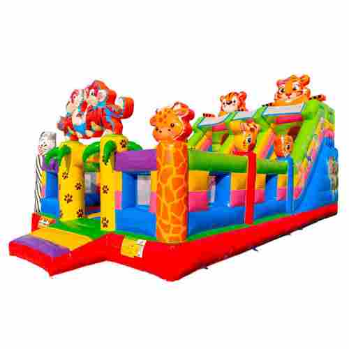 Коммерческий надувной батут «Тигриная страна 5», 9*5*5 м