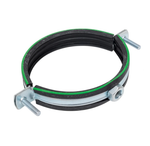 Хомут для труб 4" (108-116 мм) с уплотнителем и гайкой М10/1,5х20 мм