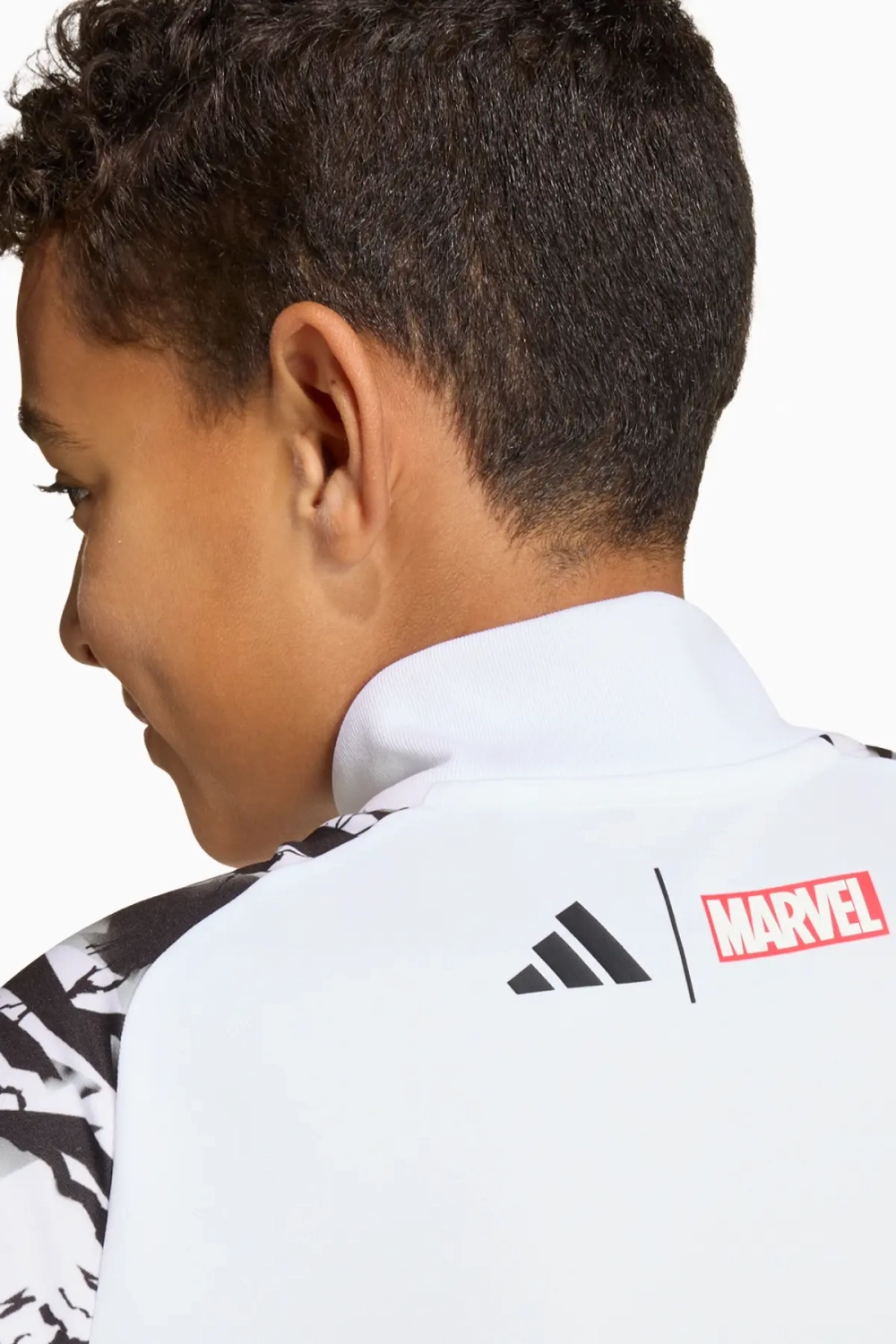 Кофта adidas Real Madrid x Marvel 25/26 Training Competition Junior - черный