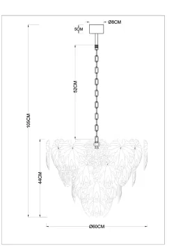 Подвесная люстра ARTE LAMP KAPRI