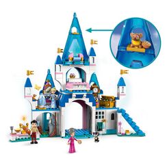 Lego konstruktor 43206 Cinderella and Prince Charming's Castle