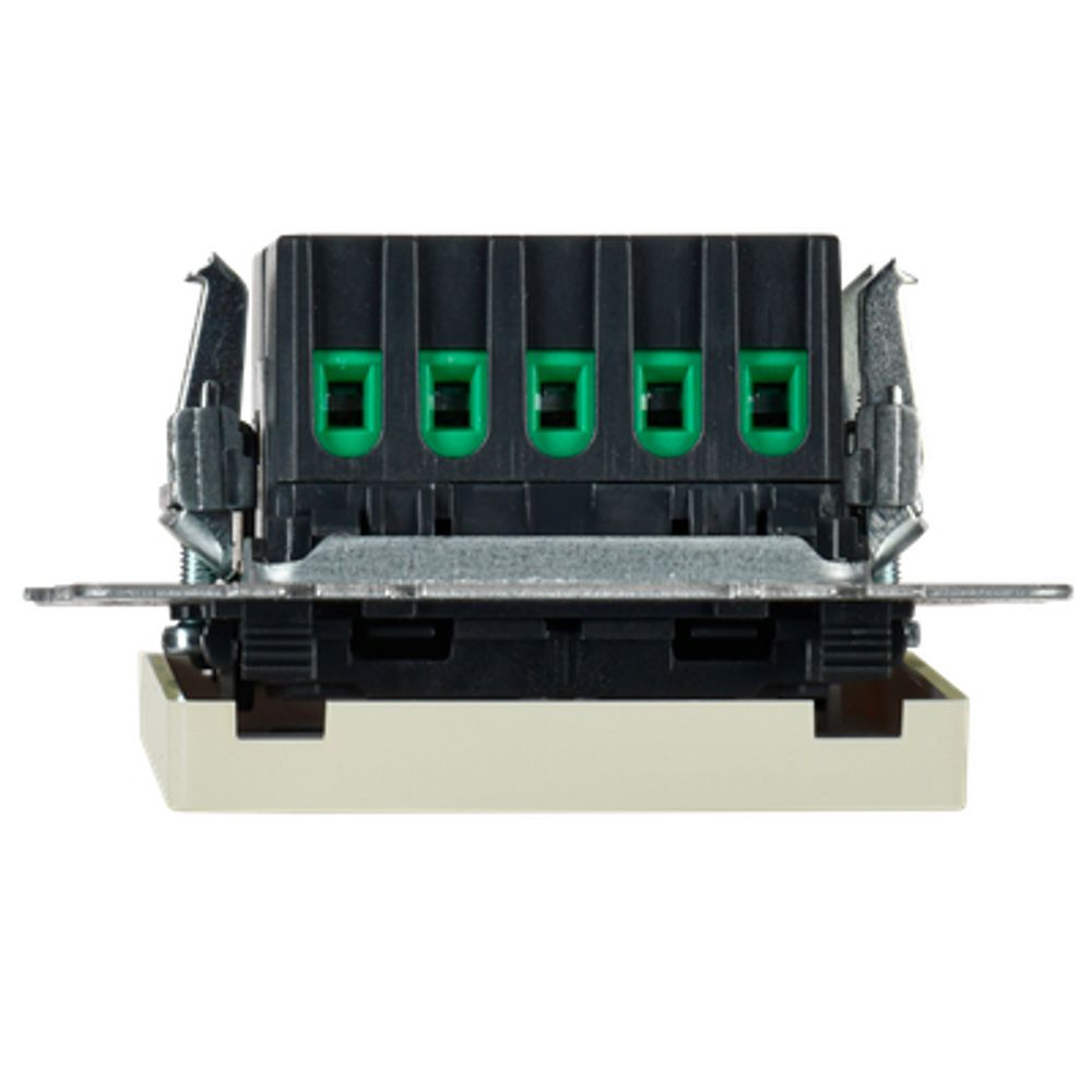 BRITE Кнопка звонка с индикацией для отелей 10А ВС10-1-9-БрКр бежевый IEK