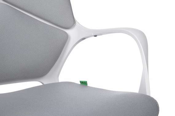 Кресло Iq Rv RCH 8989 Белый пластик/Светло-серый