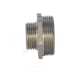 Ниппель латунь никель переходной Ду 15х10 (1/2"х3/8") НР SantechSystems