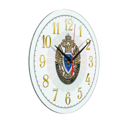 Настенные часы "Эмблема Пограничной службы 02 53"