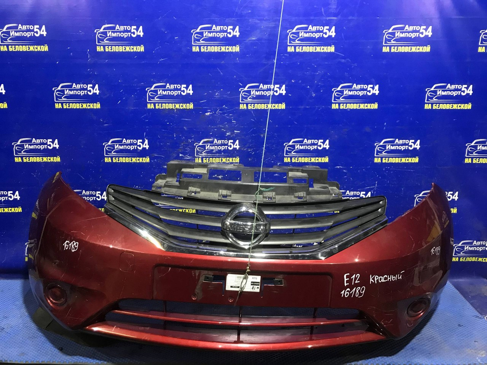 Бампер передний NISSAN NOTE 2012-2016