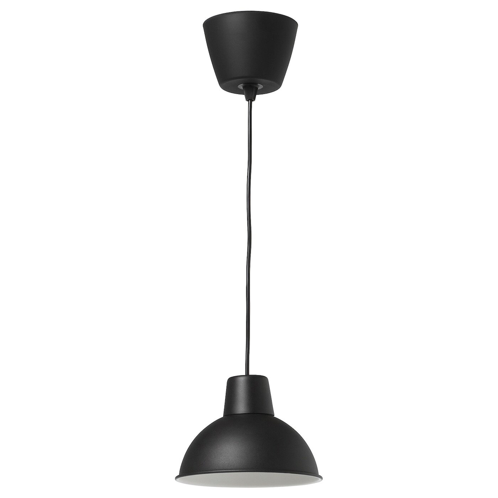 IKEA SKURUP  (ИКЕА СКУРУП)  -  Подвесной светильник, черный, 19 см