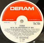 Brotherhood Of Man- We're The Brotherhood Of Man (Англия 1972г.)