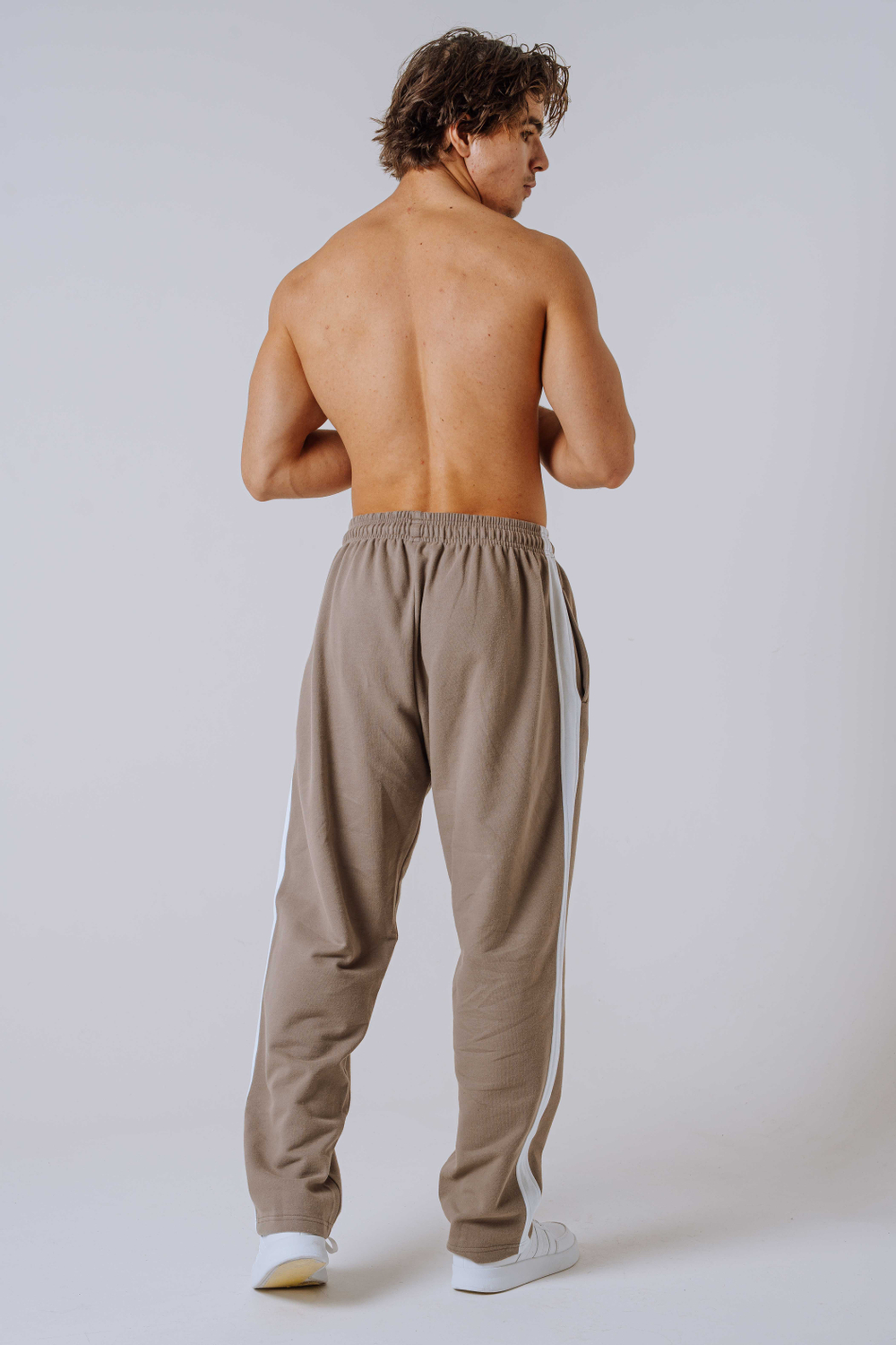 Брюки Relaxed Sweatpants POWER 904 КРЕМОВЫЕ