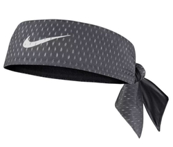 Бандана теннисная Nike Dri-Fit Head Tie Reversible M - iron grey/black/white