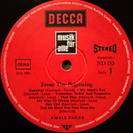 Small Faces ‎– From The Beginning (Германия 1697г.) Т