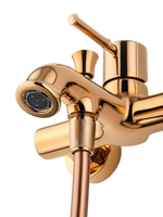 Смеситель для ванны с душем WONZON & WOGHAND TOR, Розовое золото (WW-88037073-RG)