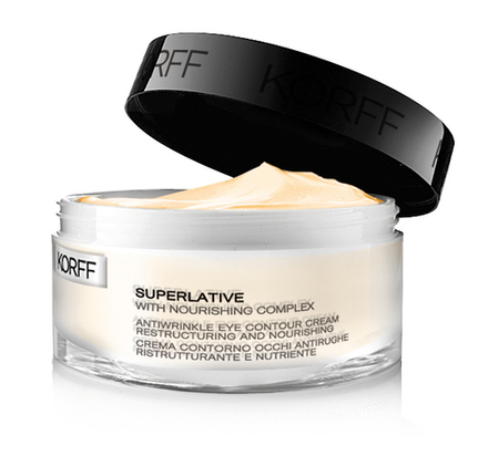 Korff Корфф Суперлайтив Крем против морщин для контура глаз