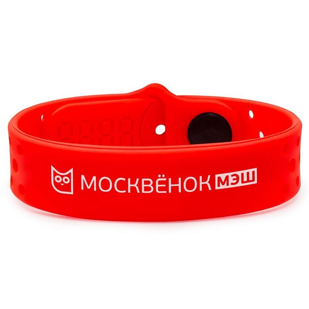 Браслет Москвёнок ACTIVE красный