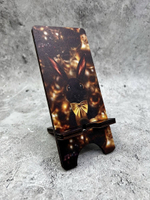 Подставка для телефона деревянная