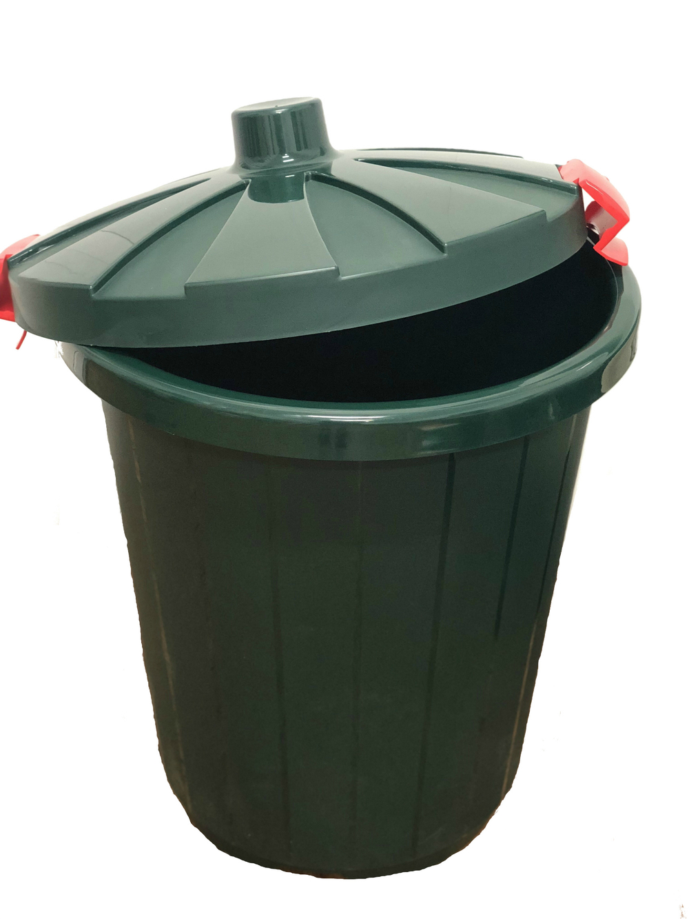 Бак круглый с крышкой 105л. (темно-зеленый) арт.3733-МТ008