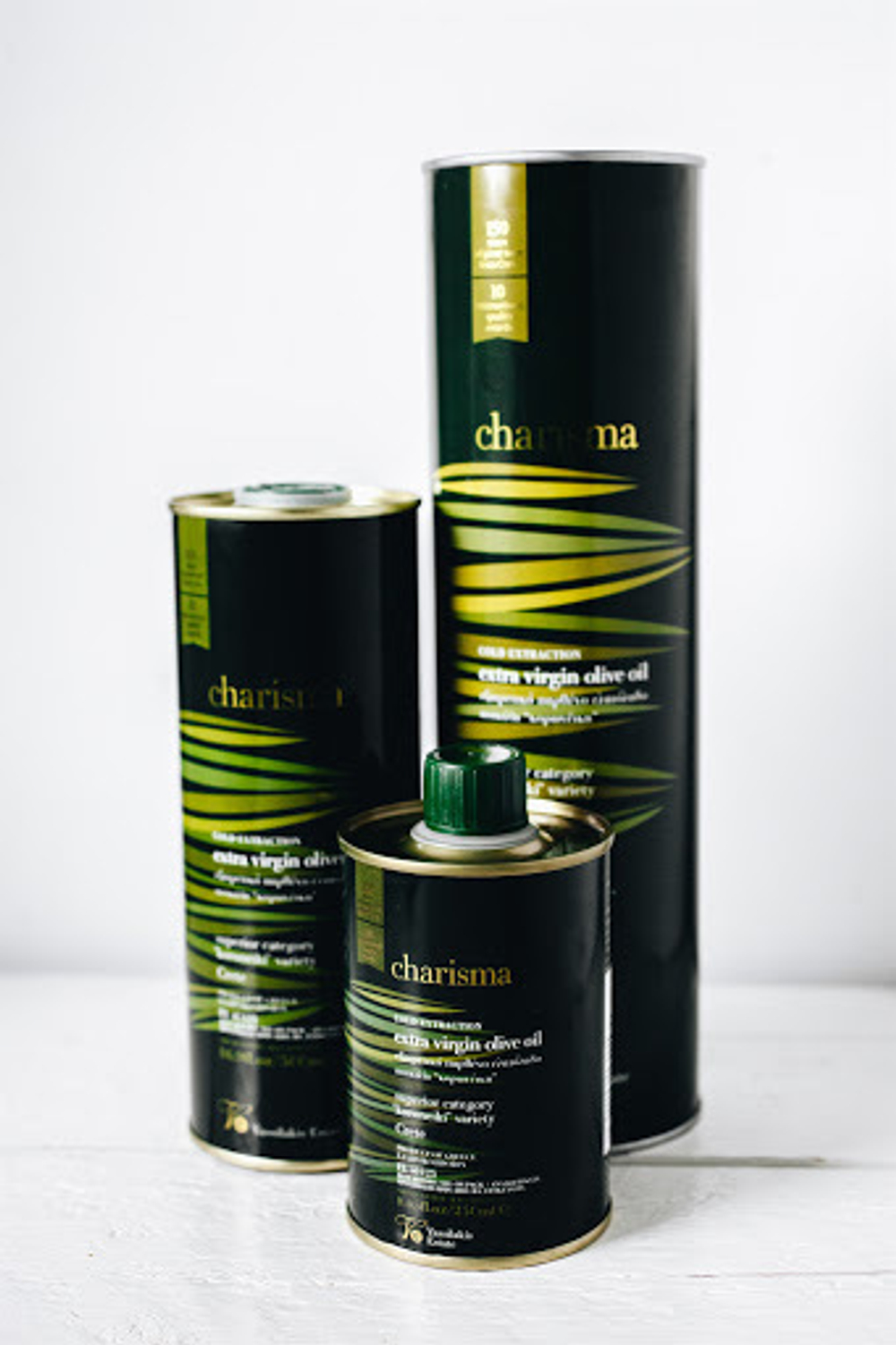 Оливковое масло греческое CHARISMA Extra Virgin в ж/б 0,5 литра Греция (Крит)