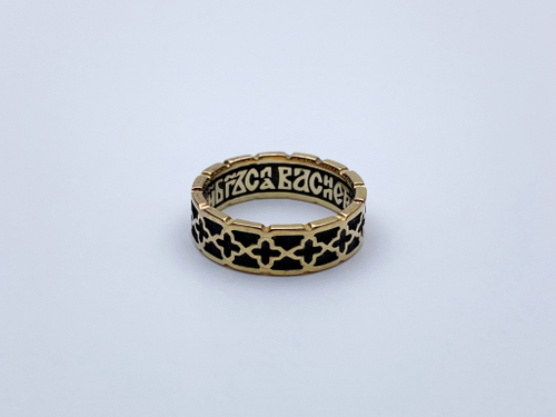 Кольцо из серебра/Позолота