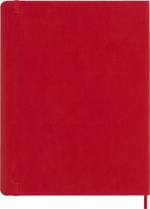 Блокнот Moleskine Classic Soft 19х25 см, 192стр. в линейку, мягкая обложка, красный (QP621F2)