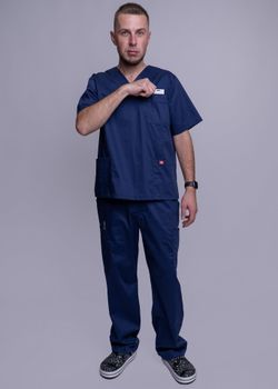 Топ мужской MedicLine т.синий