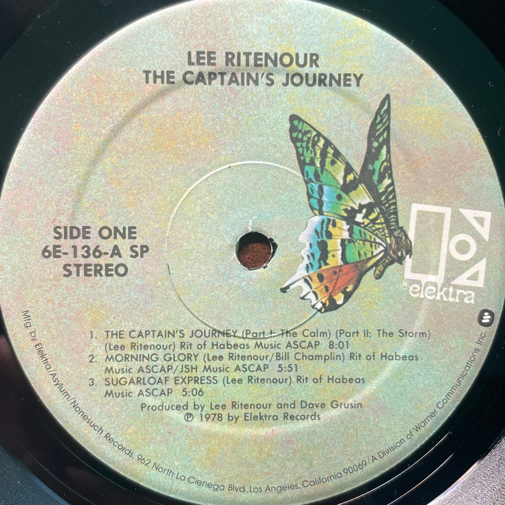 Lee Ritenour ‎– The Captain's Journey (США 1978г.)