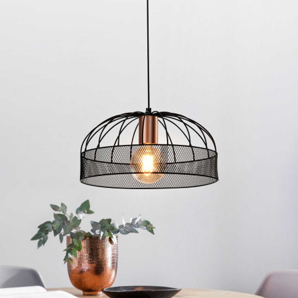 Светильник подвесной (подвес) Rivoli   5020-211 1 х Е27 40 Вт лофт - кантри