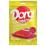 Салфетка из микрофибры антижир 17*15см «Dora»