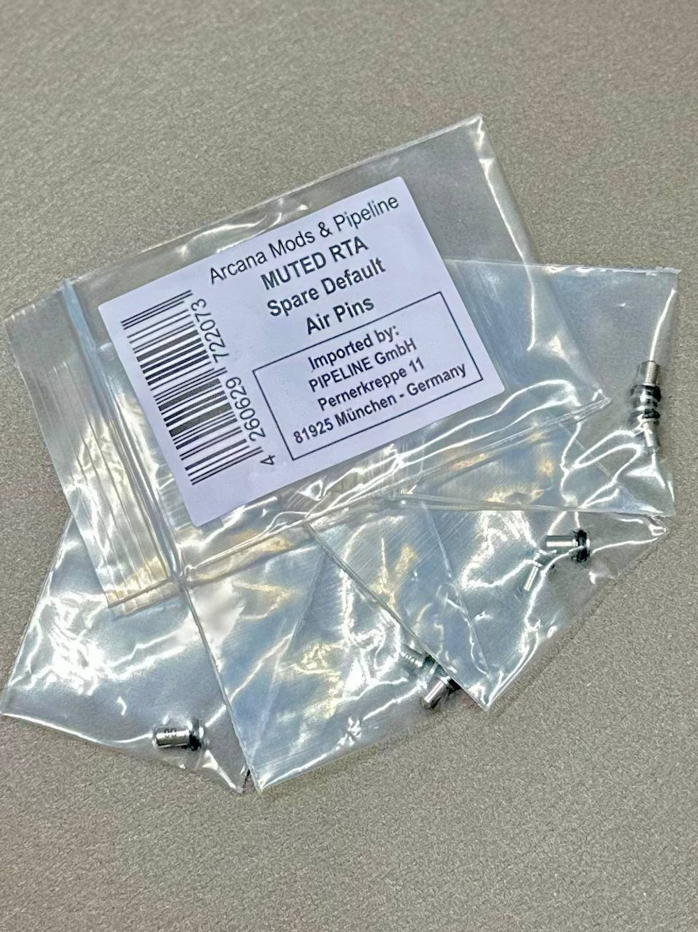 Arcana Muted RTA Standart Airpin Kit