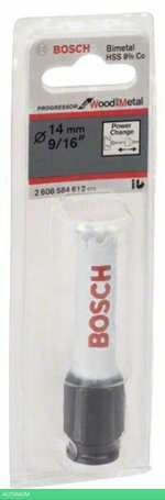 Коронка Bosch Progressor 14мм 2.608.584.612