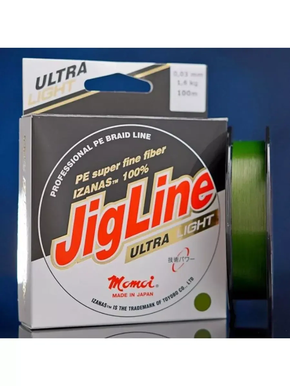 Плетеный шнур для рыбалки Light 0,03 мм, 1,6 кг