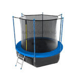 Батут детский с сеткой и лестницей, диаметр 6 фт