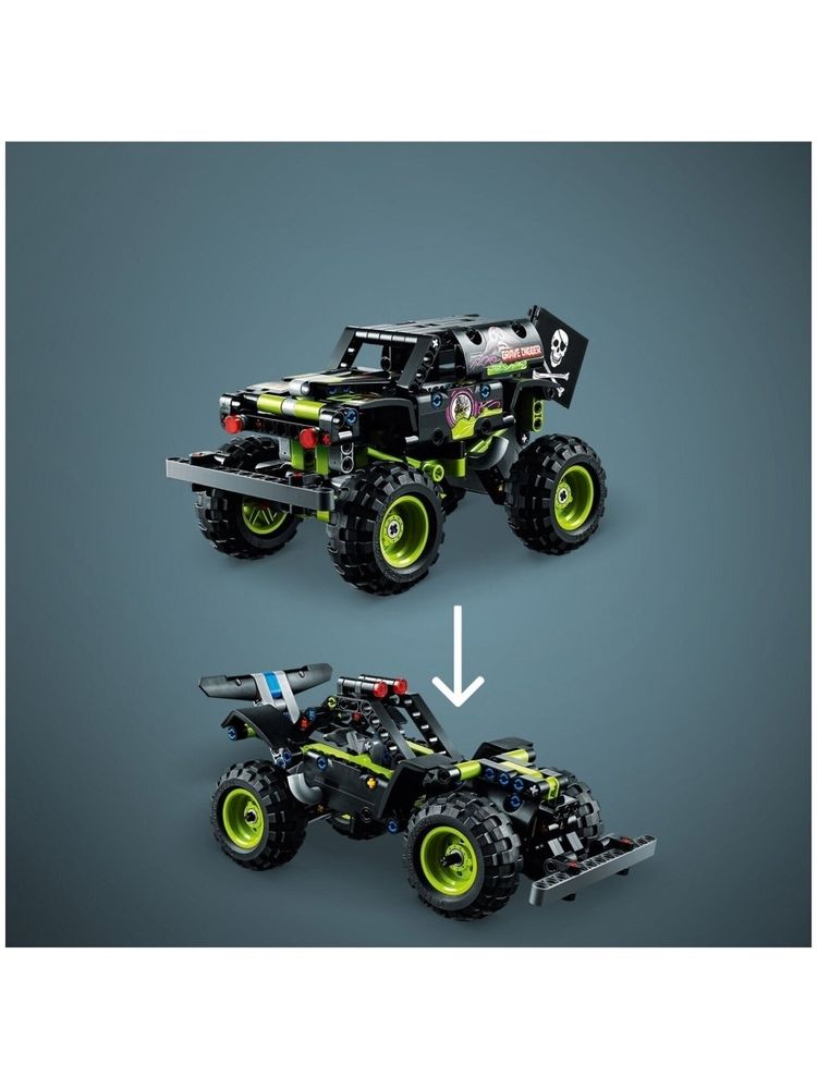 Конструктор LEGO Technic 42118 Monster Jam Grave Digger