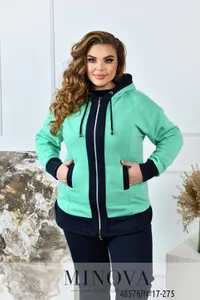 Костюм 17-275-синий-ментол Minova