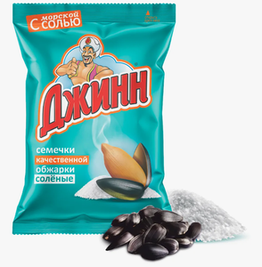 СЕМЕЧКИ ДЖИНН СОЛЕНЫЕ 140ГР