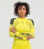 Термобельё женское ALPINESPORTS V-MOTION желтый