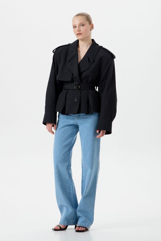 Короткий тренч Yves