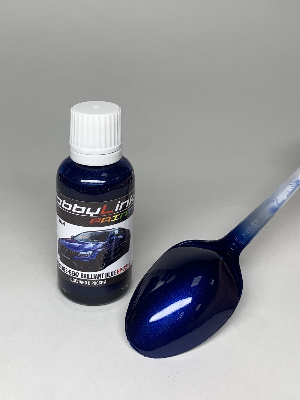 Краска лаковая HobbyLink Mercedes-Benz Brilliant Blue HP-2215