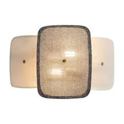 Настенный светильник (бра) FR5578WL-02G Маффл / Maffle E14x2 Freya fr5578wl-02g