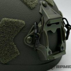 Шлем FAST Ops-Core без ушей с системой регулировки Венди, олива