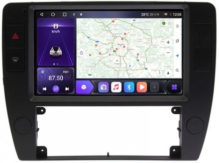 Магнитола для Volkswagen Passat B5 2000-2005 - Carmedia SF-9018 QLed+2K, Android 12, TS10, CarPlay, 4G SIM-слот