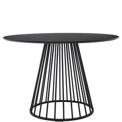 Стол Tyra, Ø110 см, черный