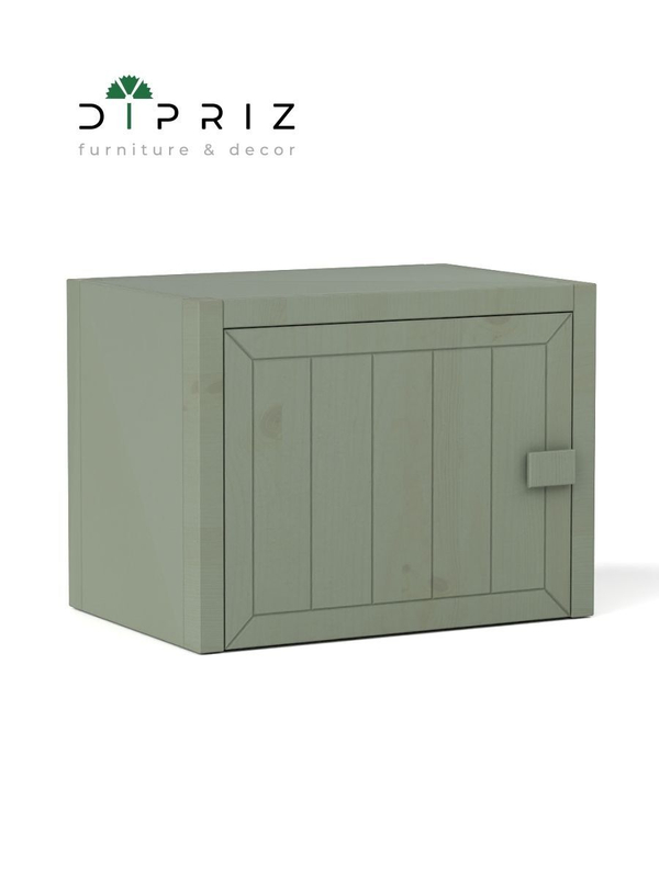 Антресоль Карлос 2 двери из сосны, эвкалипт