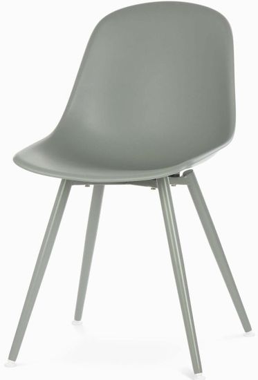 Стул Anat серый пластик