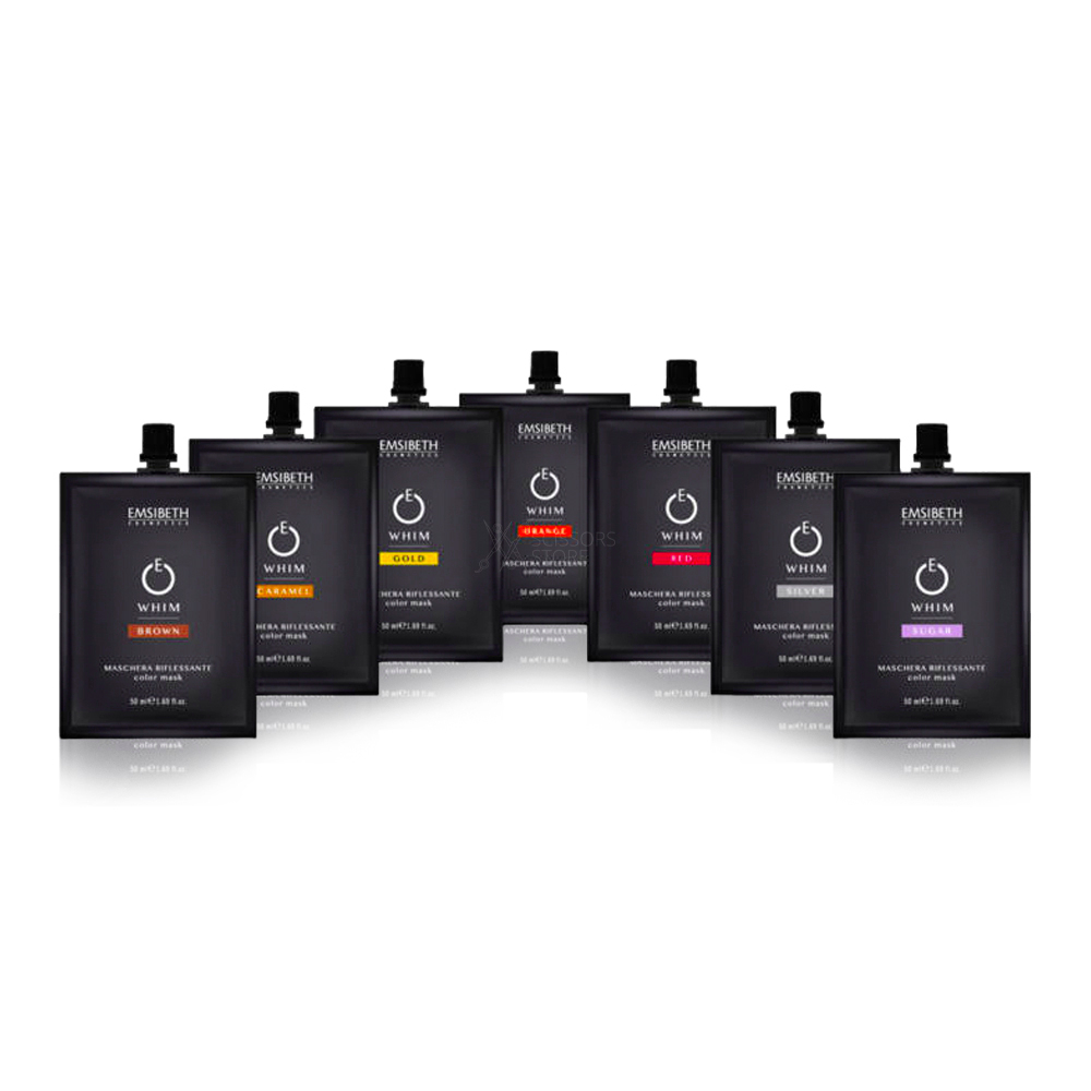 Восстанавливающая и кондиционирующая маска для усиления цвета и яркости волос WHIM COLOR MASK 50 ml