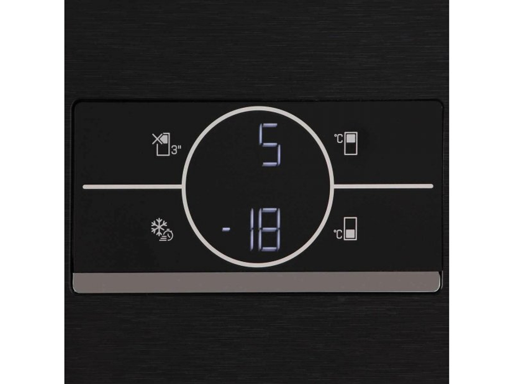 Холодильник двухкамерный Beko B5RCNK363ZWB Total No Frost черный/серый